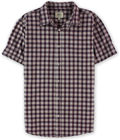 Ecko Unltd. One Pkt Ss Core W/ Chambray Button Up Shirt