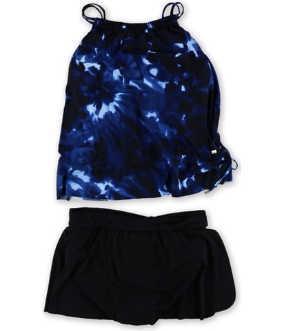 Tie-Dye Skirtini 2 Piece Tankini