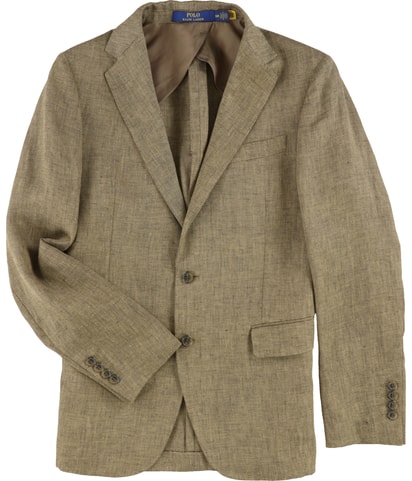 Modern Linen Twill Two Button Blazer Jacket
