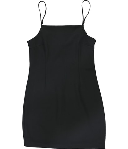 Solid Mini Dress
