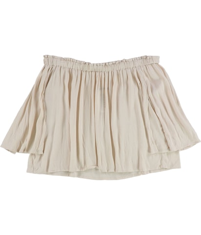 Anabelle Crepe Off the Shoulder Blouse