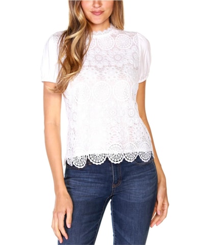 Lace Knit Blouse