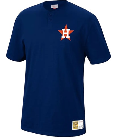 Houston Astros Henley Shirt