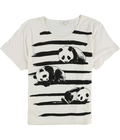 I LOVE H81 Brush Pandas Graphic T-Shirt