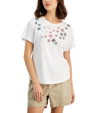Star Embellished T-Shirt
