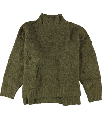 b New York Oversized Mock-Neck Pullover Sweater