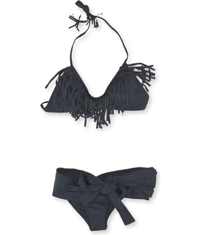 Raisins Fringe High Low 2 Piece Bikini