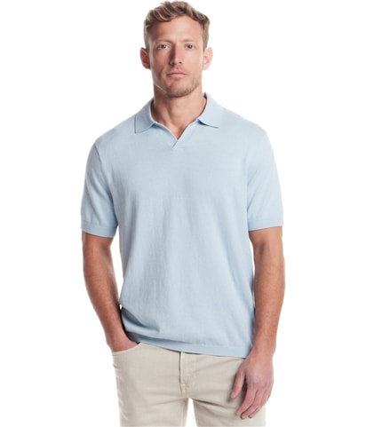 Cotton-Cashmere Blend Polo Shirt