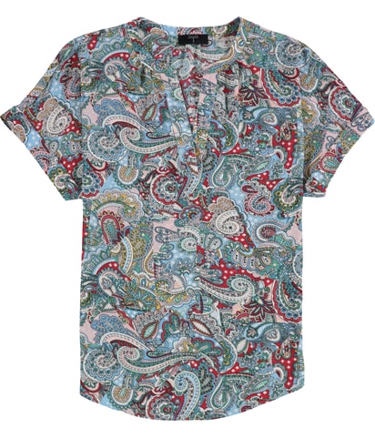 Paisley print Tunic Blouse