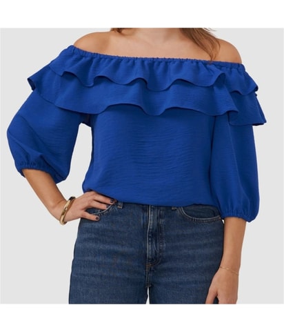 Ruffled Off the Shoulder Blouse