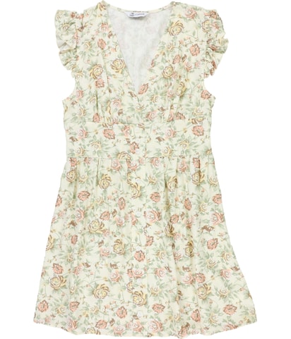 Button Front Mini Dress
