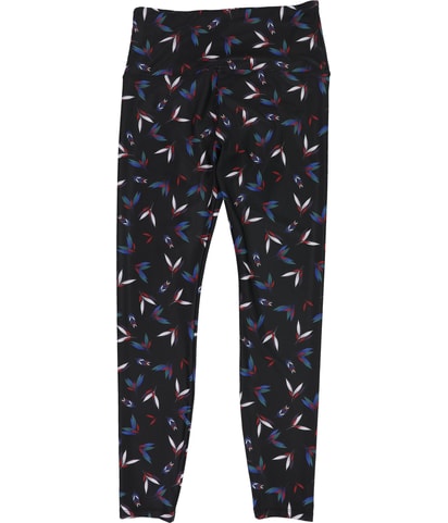 Lifestyle and Movement Whirling Leaves Tapered Compression Leggings Athletic Pants