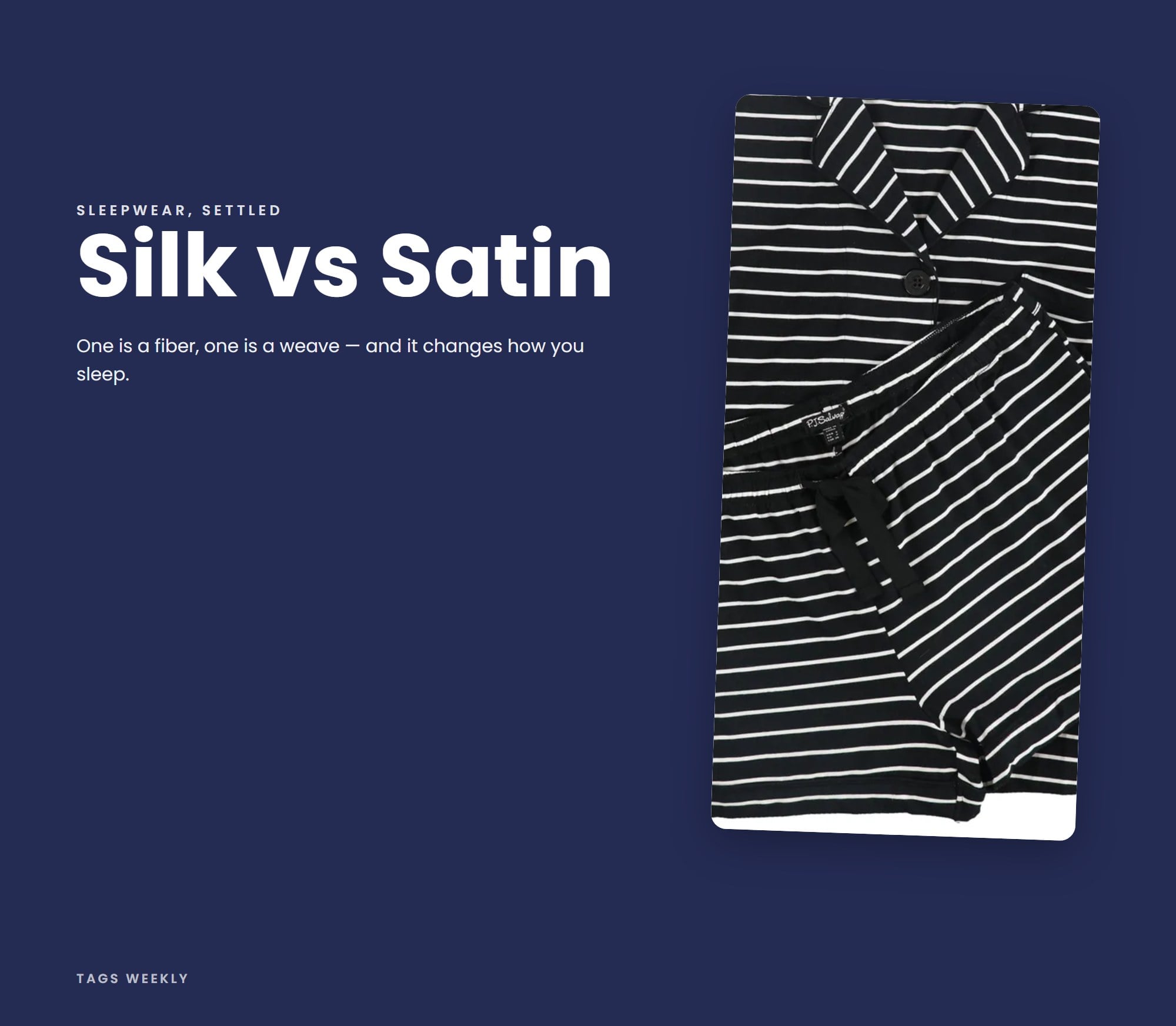 Silk vs Satin Pajamas: Which Is Actually Better?