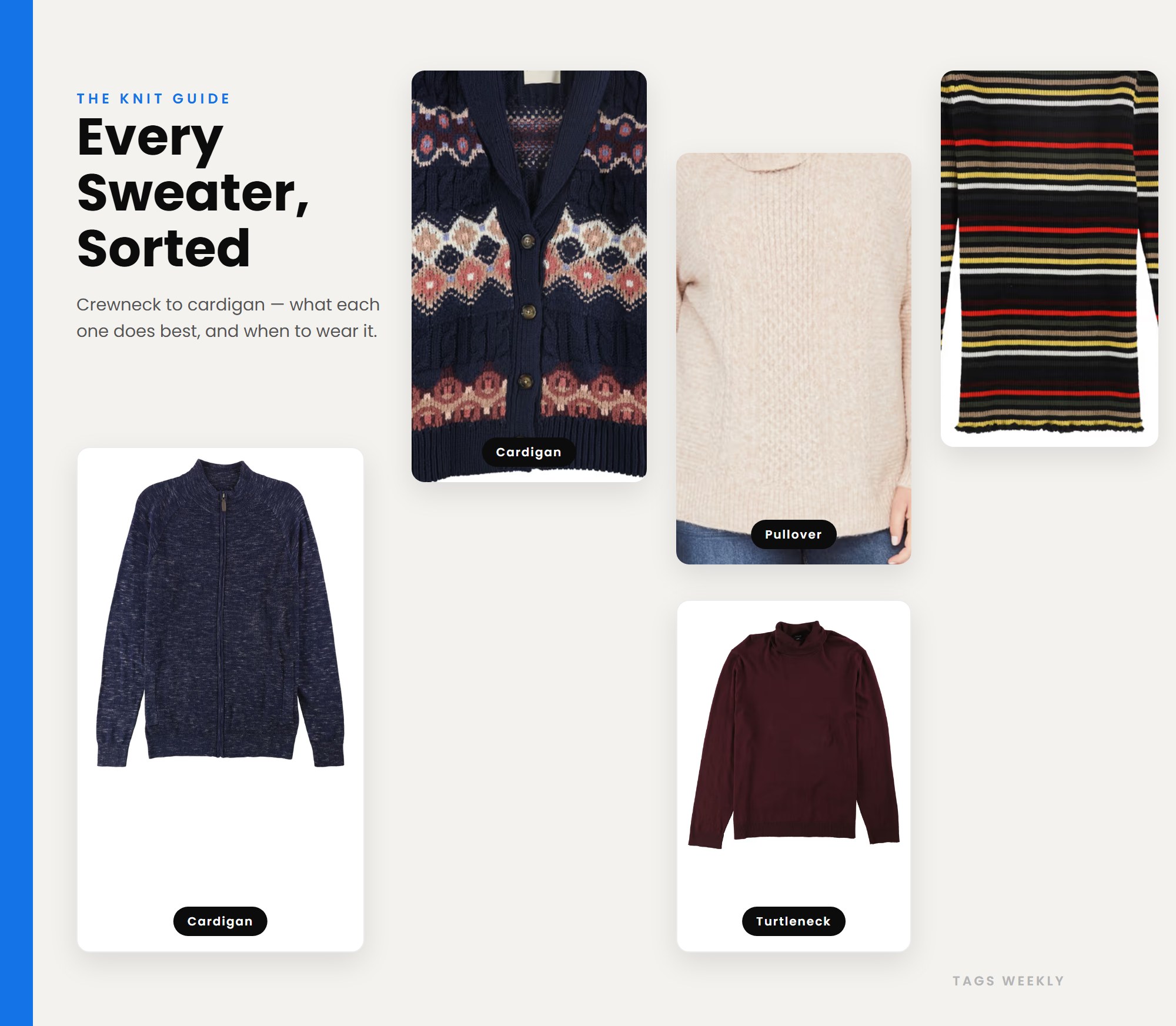 Types of Sweaters: A Complete Style Guide
