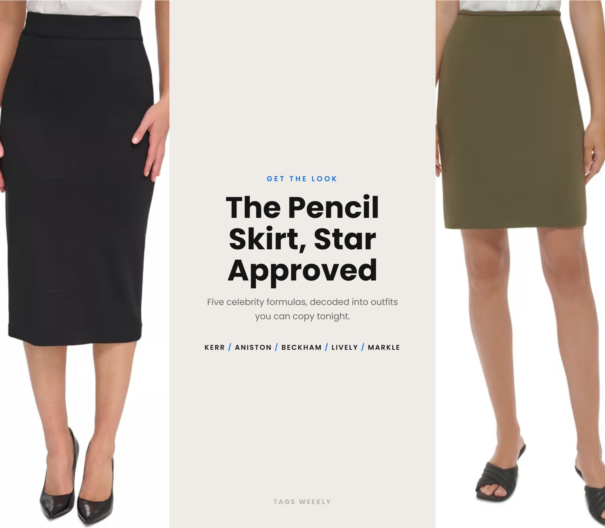 Get The Look: Celebrities In Women’s Pencil Skirts