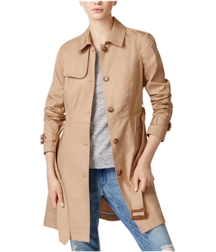 lady-models-in-brown-trench-coat