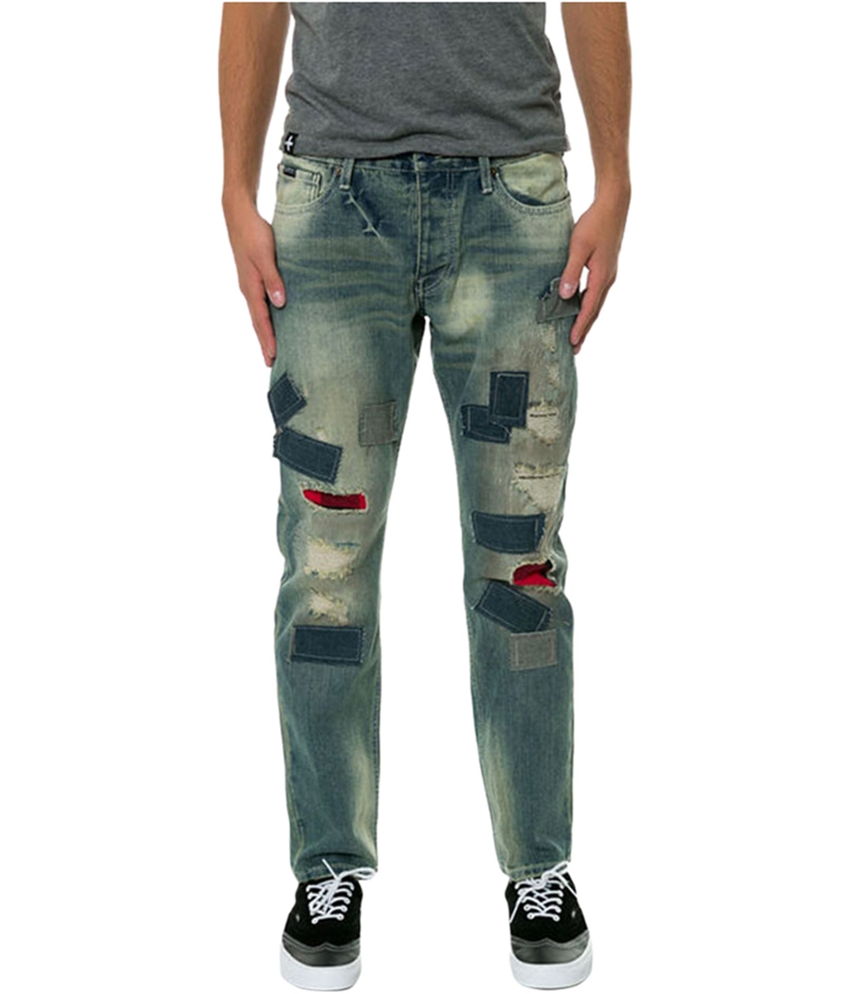 Men-wearing-men's-the-Nassau-denim-regular-boot-cut-jeans