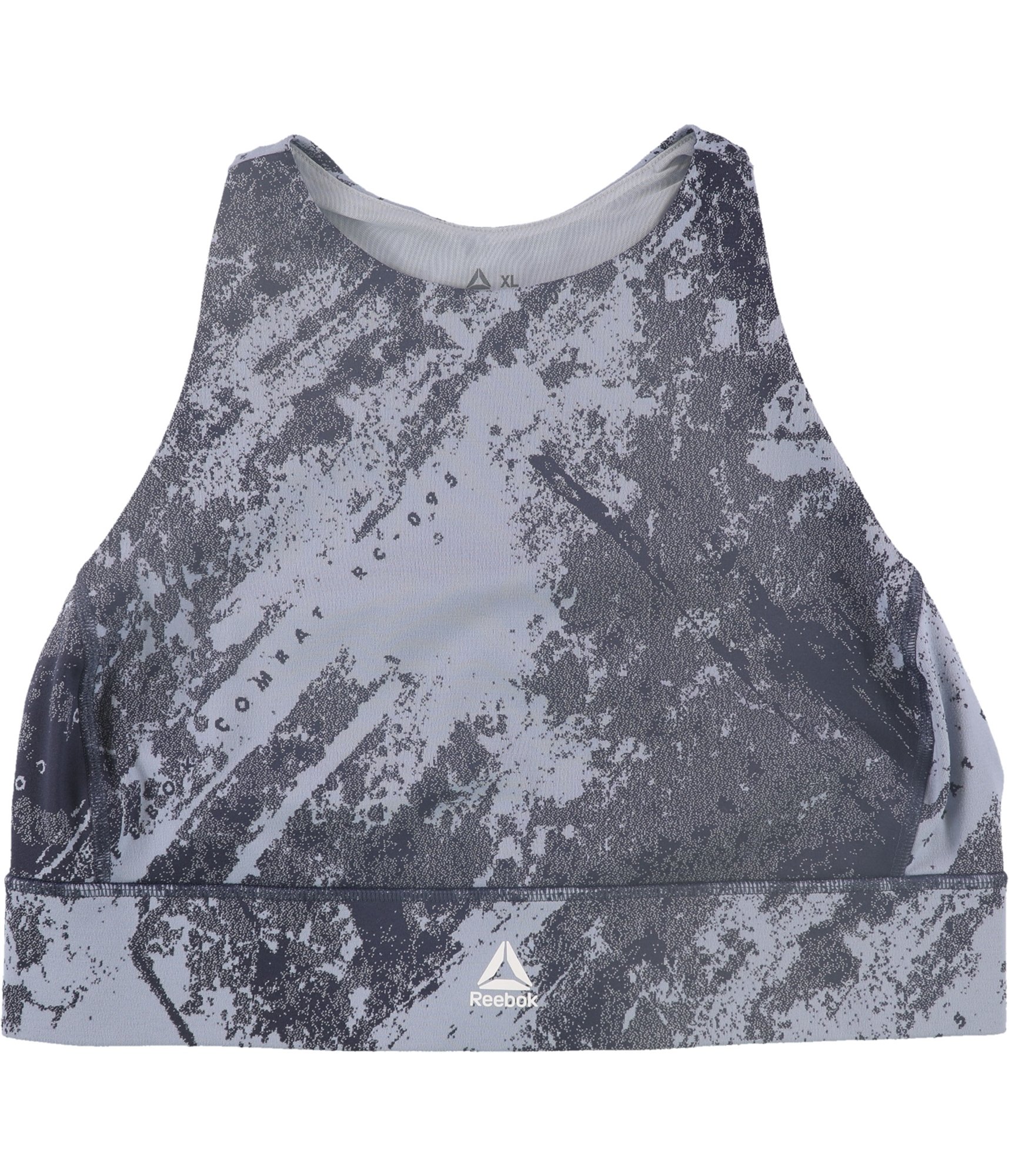 Jacquard-print-racerback-sports-bra-for-women