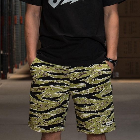 Camo Casual Chino Shorts