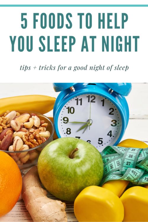 Good foods for great night sleep