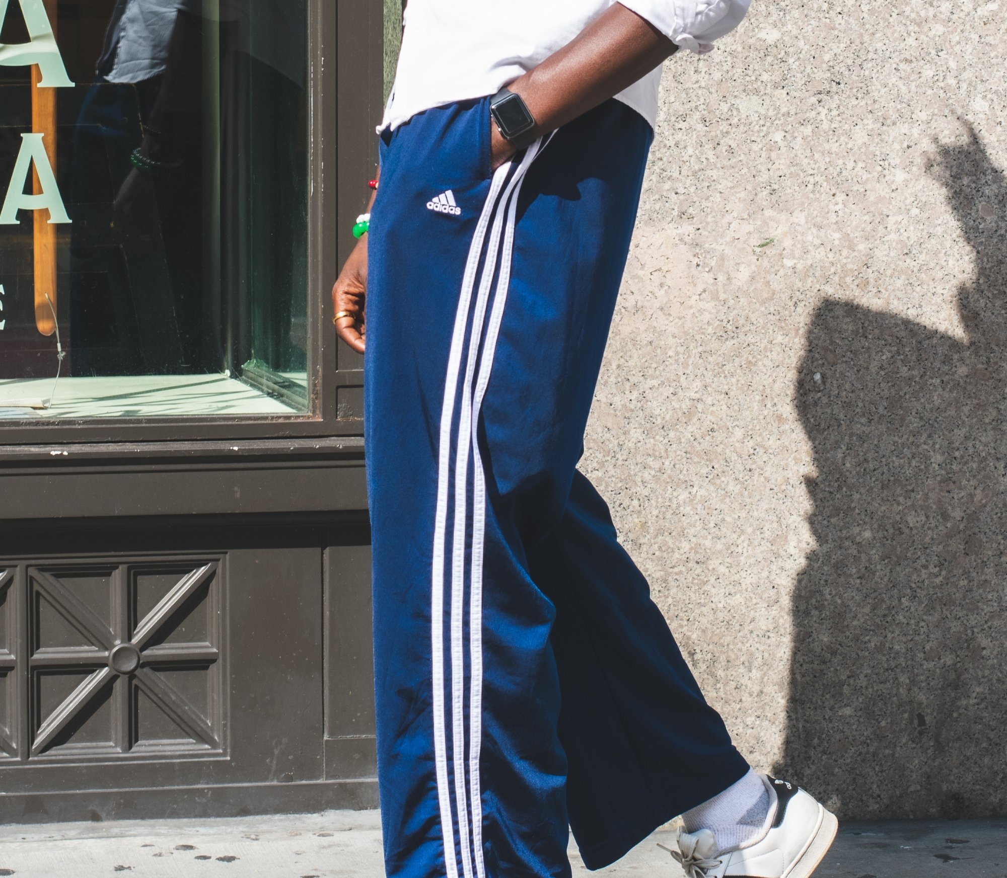 Adidas Originals Embroidered Floral Track Pant  11 Effortless Ways to Wear Adidas  Pants Like a Street Style Pro  POPSUGAR Fashion Photo 15