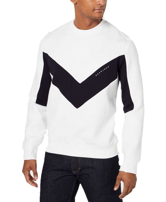 Sean John Chevron Pullover Sweater