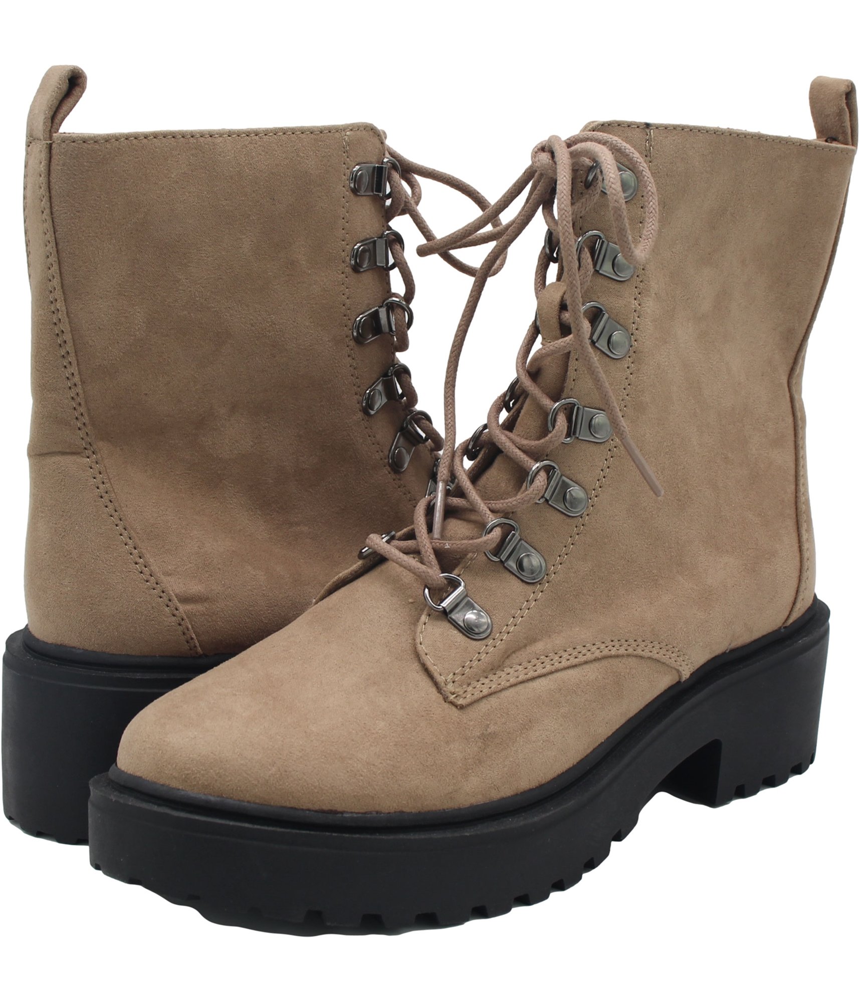 Brown-suede-two-tone-combat-boots