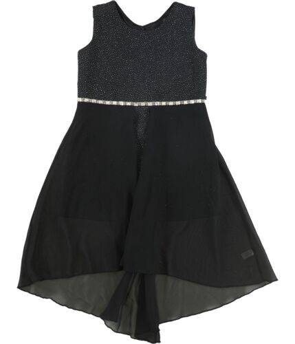 Iefiel Girls Sparkly High-Low Dress
