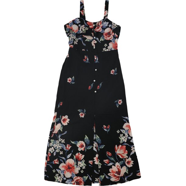 Monteau Girls Floral Maxi Dress 