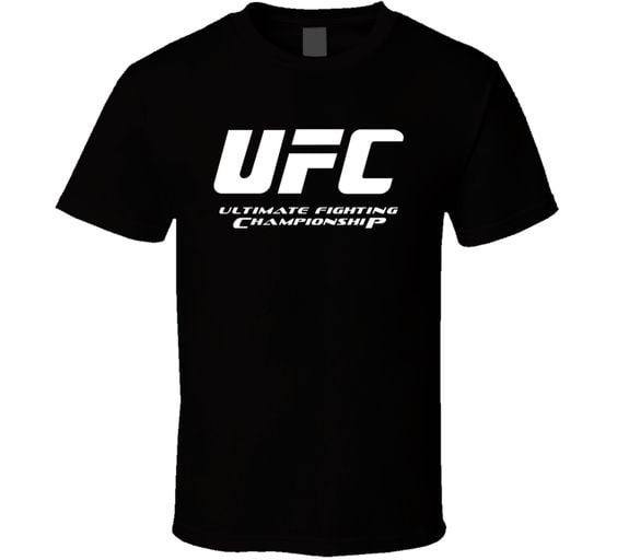 A neatly sewn UFC Reebok men's gym t-shirt. 