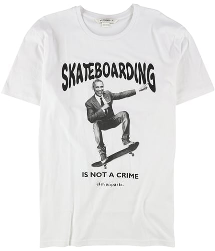 Elevenparis Nobama Skateboarding Graphic T-Shirt