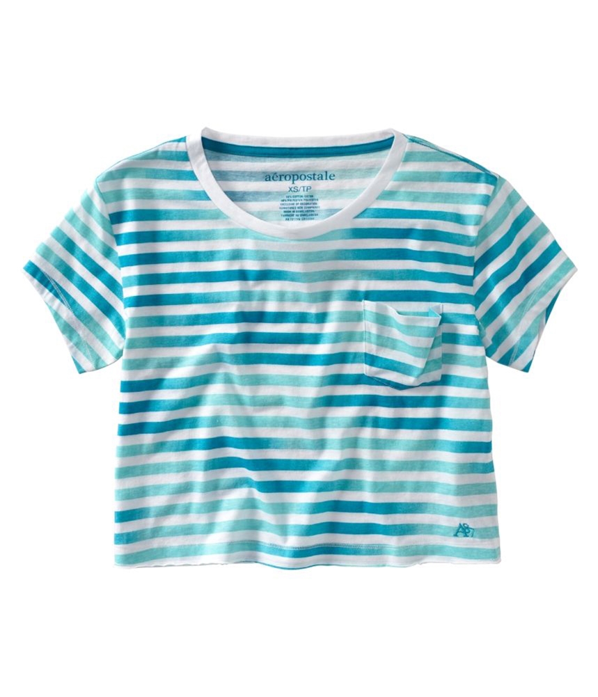 Striped-crop-graphic-tee-for-women