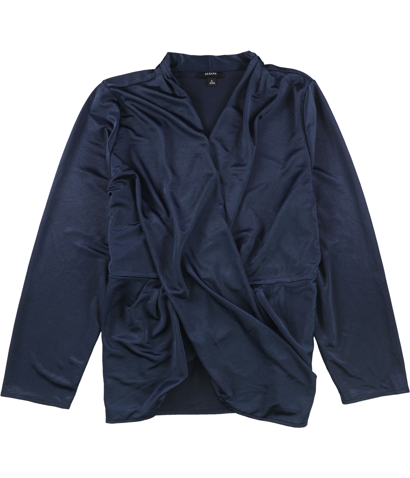 Draped-pullover-blouse-for-women
