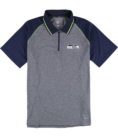 MSX Seattle Seahawks 1/4 Zip Polo Shirt