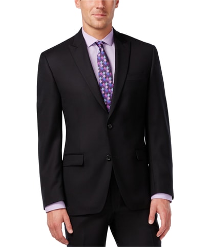 Shaquille O'neal Texture Two Button Blazer Jacket