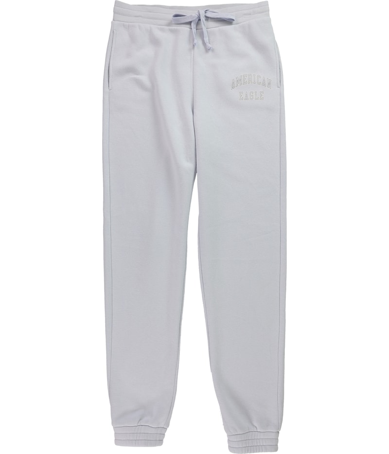 American Eagle Womens Branded Drawstring Tapered Relaxed Jogger Casual Pants