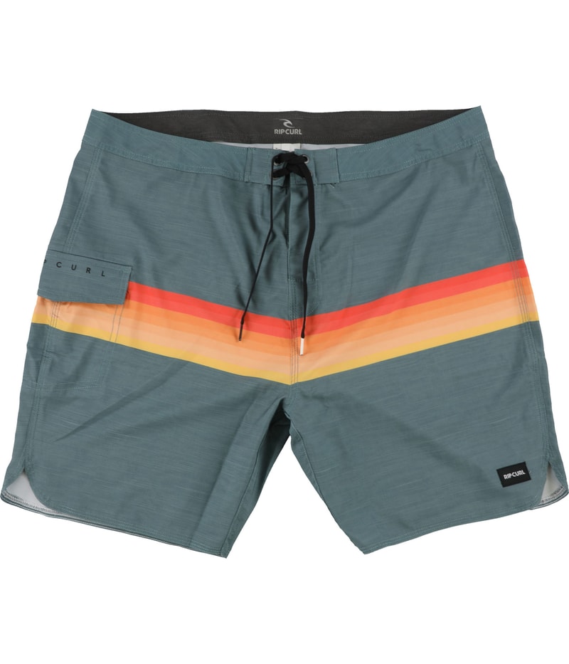 Rip Curl Mens Striped Swim Bottom Board Shorts