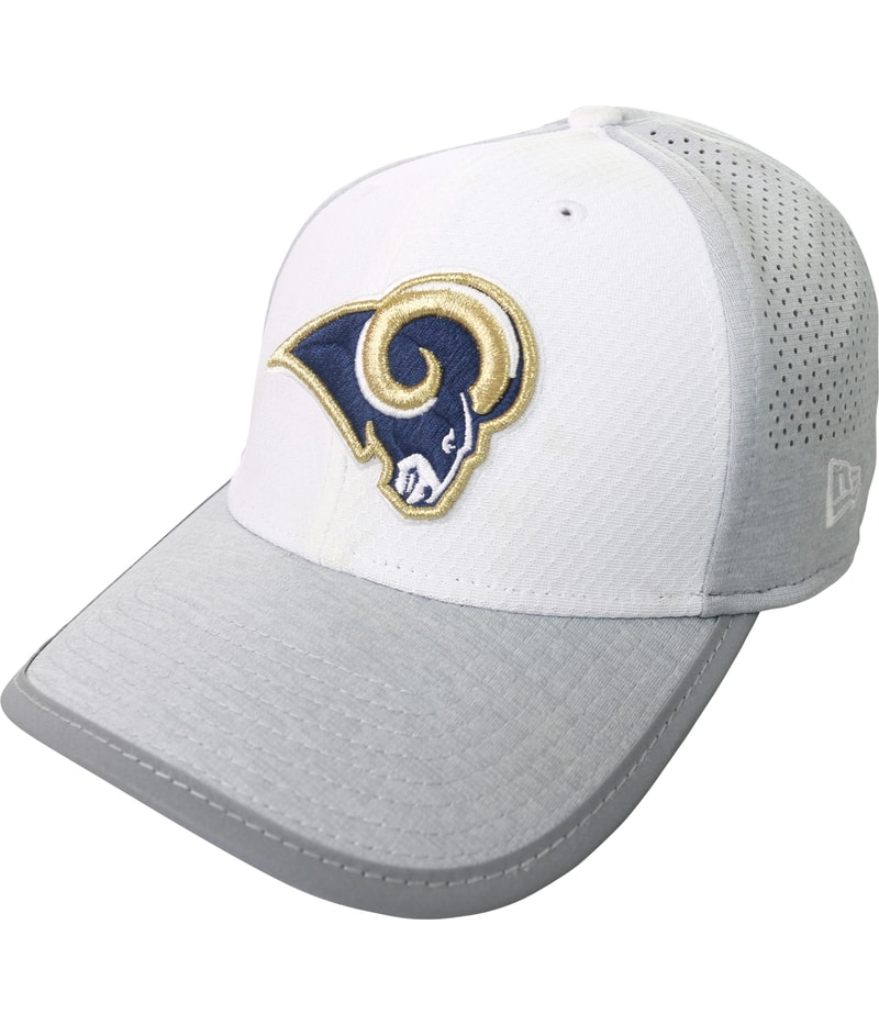 New Era Mens LA Rams Baseball Cap in Gray