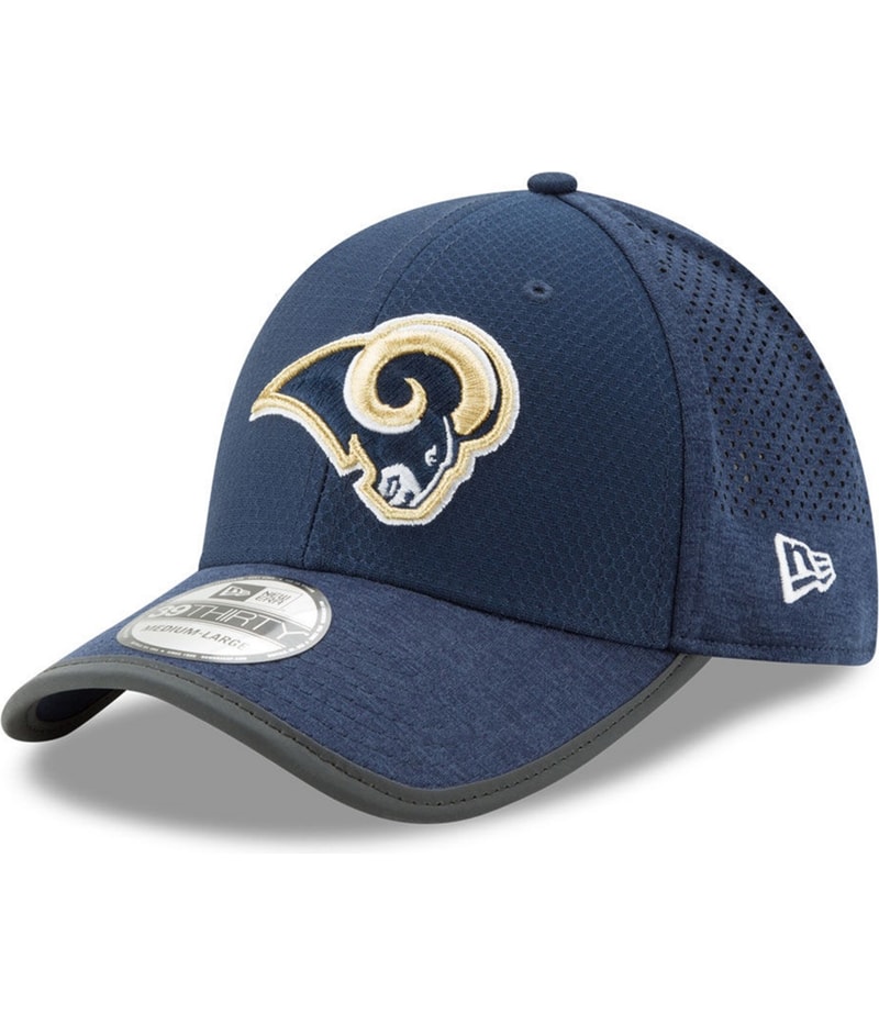 New Era Mens LA Rams Training Baseball Cap in Navy