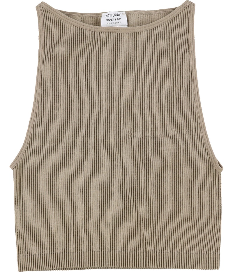 Cotton On Womens Seamless Benni Tank Top in Brown
