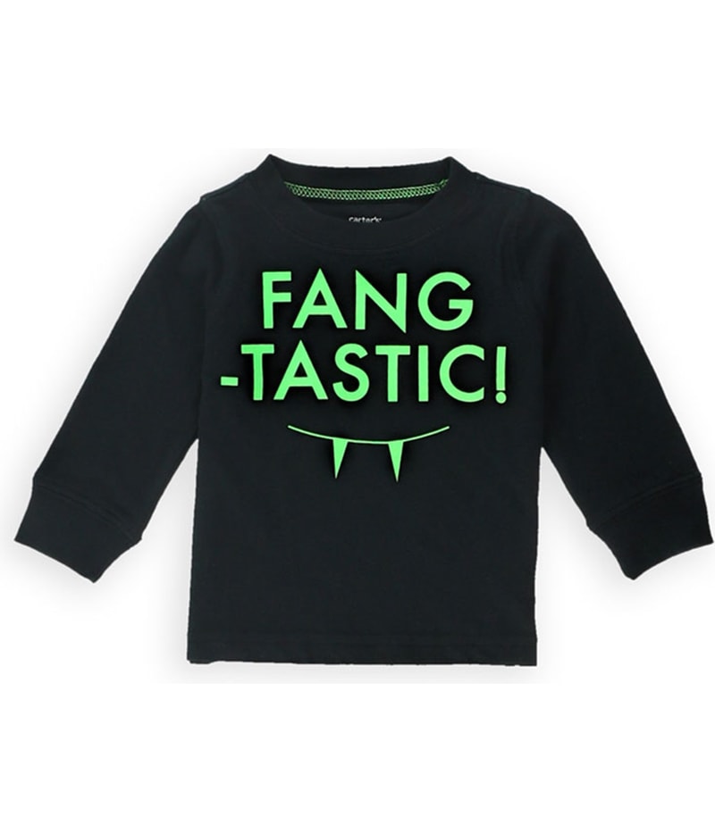 Carter’s Boys Fang-Tastic Graphic T-Shirt in Black