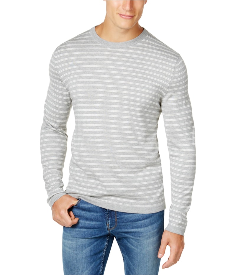 Club Room Mens Silk Blend Knit Basic T-Shirt
