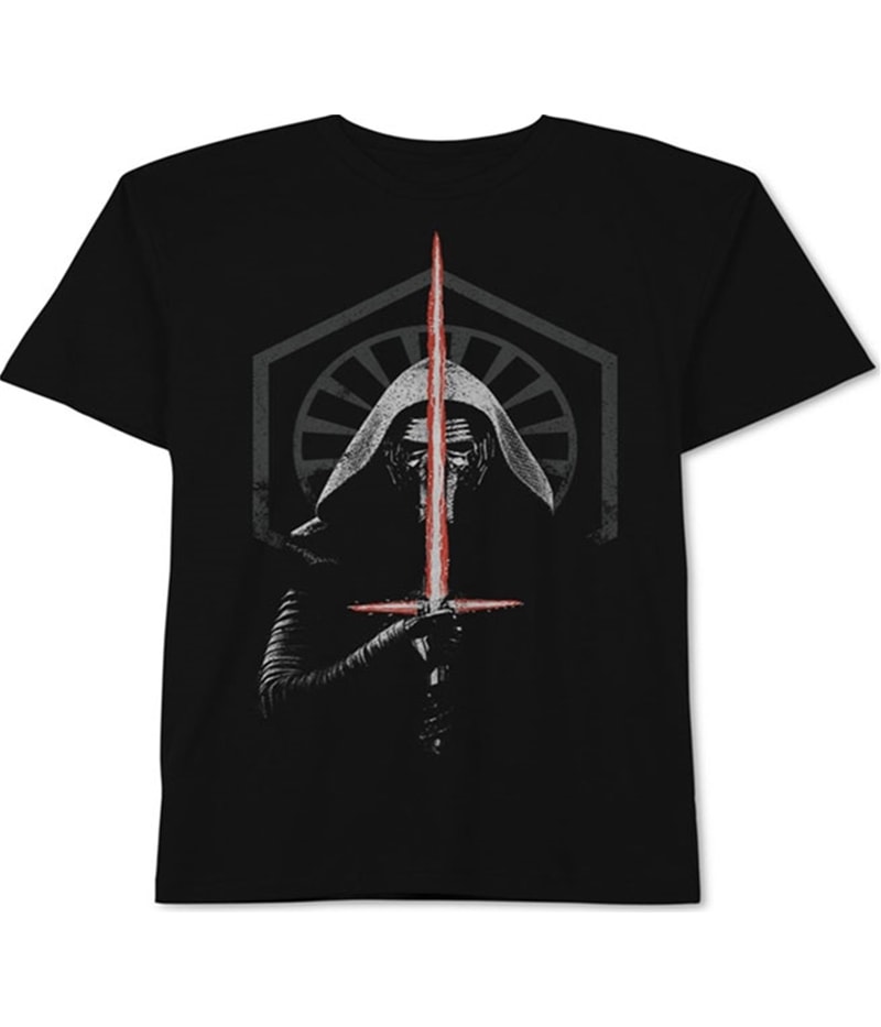 Jem Mens Kylo’s Saber Graphic T-Shirt in Black