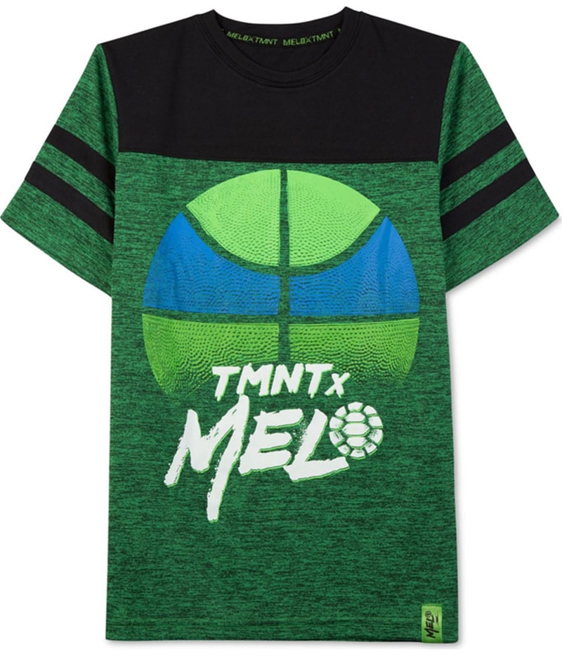 Nickelodeon Boys TMNT X Melo Graphic T-Shirt in Green
