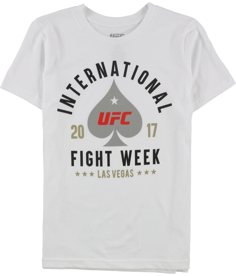 UFC Boys International Fight Week 2017 Graphic T-Shirt in White