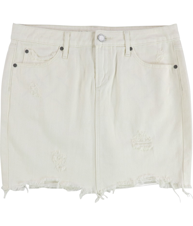 Articles of Society Womens Stacy A-line Skirt in White