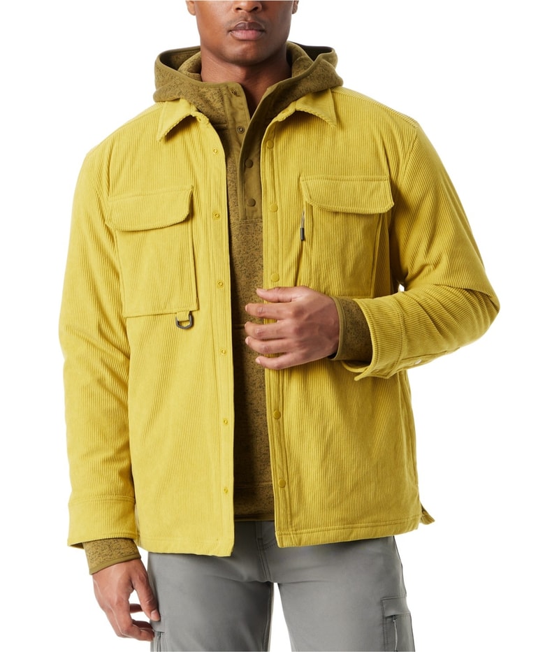 BASS OUTDOOR Mens Corduroy Shirt Jacket