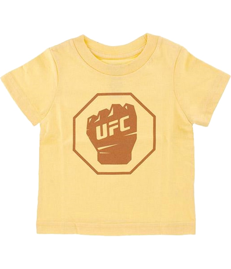 UFC Boys Fist Inside Logo Graphic T-Shirt in Yellow