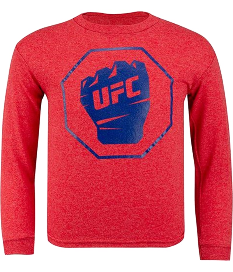 UFC Boys Fist Inside Logo Graphic T-Shirt in Red
