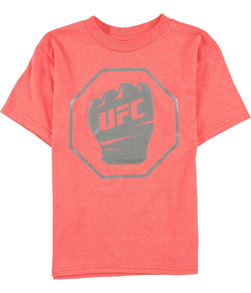 UFC Girls Fist Inside Logo Graphic T-Shirt in Coral